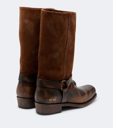 Golden Goose Stivali Biker in pelle - Golden Goose - Modalova