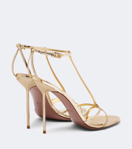 Sandali Lidia in pelle metallizzata - Paris Texas - Modalova