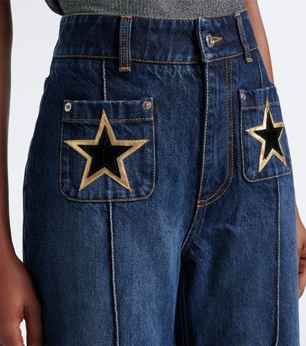 Faded patch-applique flared jeans - Dolce&Gabbana - Modalova