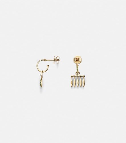 Pendientes de oro amarillo de 18 ct - Ileana Makri - Modalova