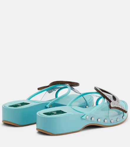 Musa crystal-embellished PVC clogs - Pucci - Modalova