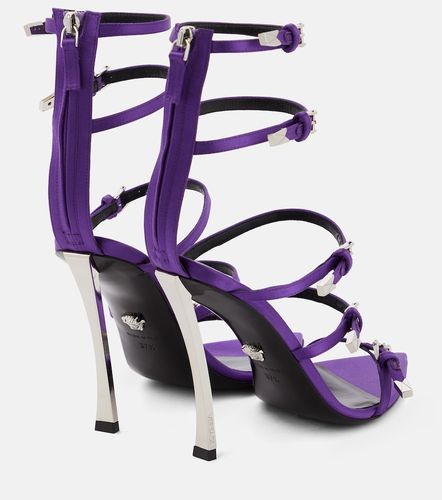 Versace Pin-Point leather sandals - Versace - Modalova