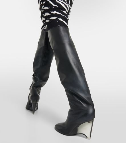 Alaïa Botas altas de piel - Alaia - Modalova