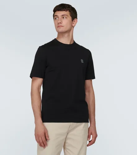 Cotton jersey T-shirt - Brunello Cucinelli - Modalova