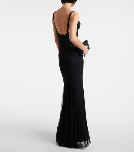 Abito a corsetto in satin - Dolce&Gabbana - Modalova