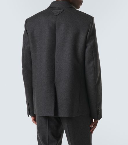 Prada Einreihiger Blazer aus Wolle - Prada - Modalova