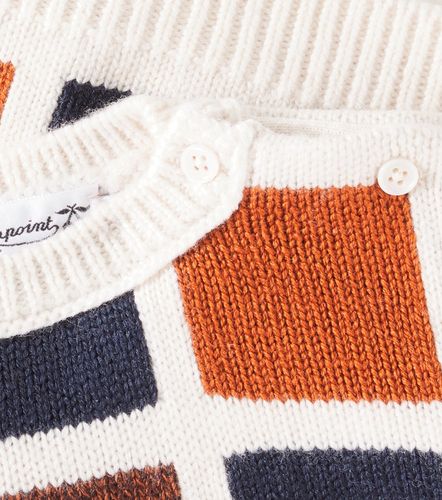 Jersey Gallen de lana colorblock - Bonpoint - Modalova