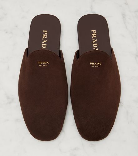 Prada Suede mules - Prada - Modalova