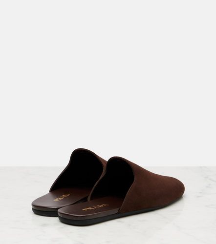 Prada Slippers aus Veloursleder - Prada - Modalova