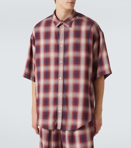 Camisa oversized a cuadros - Acne Studios - Modalova