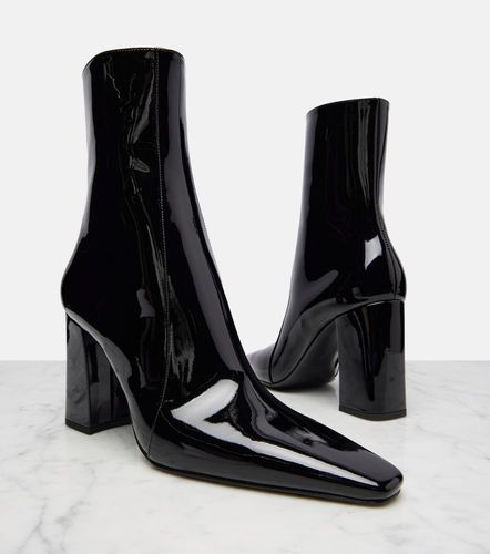 Rainer 90 patent leather ankle boots - Saint Laurent - Modalova