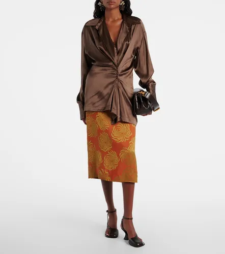 Bluse aus einem Seidengemisch - Dries Van Noten - Modalova