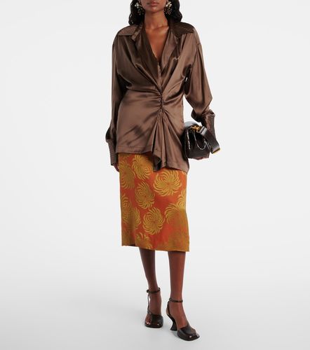 Camicia in misto seta - Dries Van Noten - Modalova