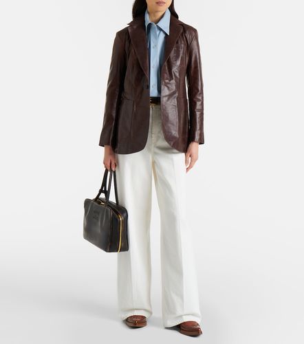 Polo Ralph Lauren Leather blazer - Polo Ralph Lauren - Modalova