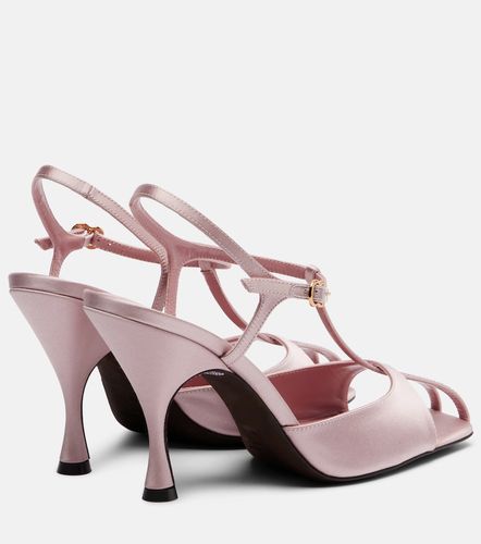 Hidden Gem 95 embellished satin sandals - Herbert Levine - Modalova