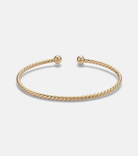 Pulsera Cablespira® Flex Micro de oro de 18 ct con esmeraldas - David Yurman - Modalova
