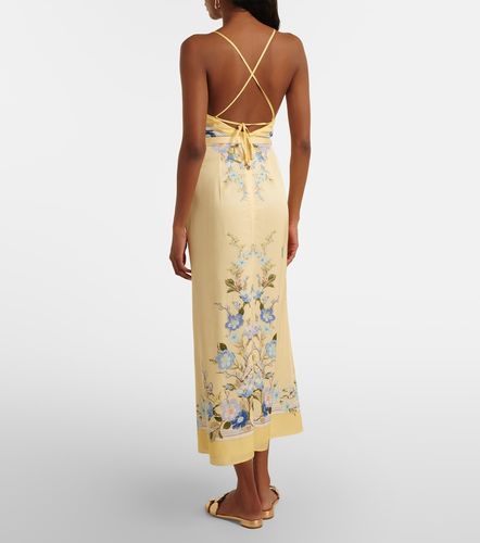 Maxikleid aus Seidensatin - Self-Portrait - Modalova