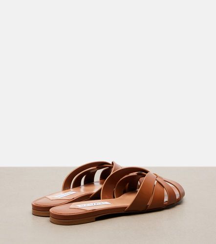 Aquazzura Copacabana leather slides - Aquazzura - Modalova