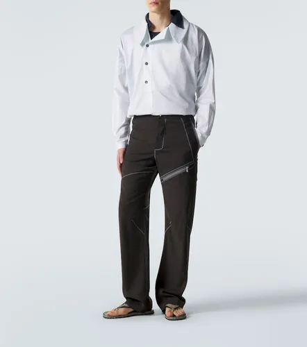 Camicia Kest in cotone a righe - Kiko Kostadinov - Modalova