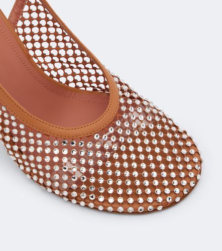 Dolly crystal embellished slingback pumps - Amina Muaddi - Modalova