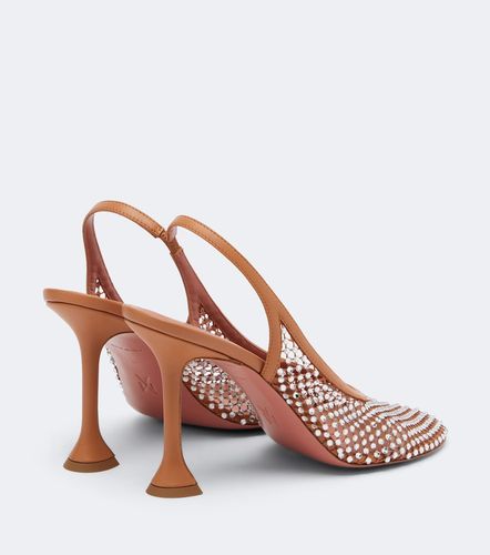 Slingback-Pumps Dolly mit Kristallen - Amina Muaddi - Modalova