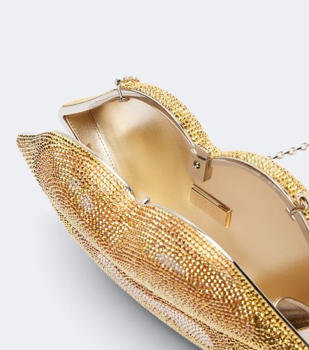 Clutch Hot Lips con cristalli - Judith Leiber Couture - Modalova