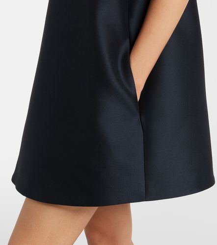 Abito corto in lana e seta - Balenciaga - Modalova