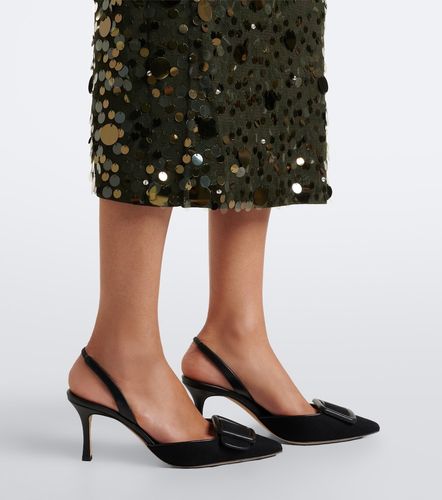 Abito midi in maglia con paillettes - Carolina Herrera - Modalova