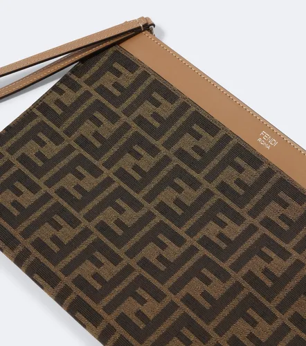 Fendi Medium FF Zucca canvas pouch - Fendi - Modalova