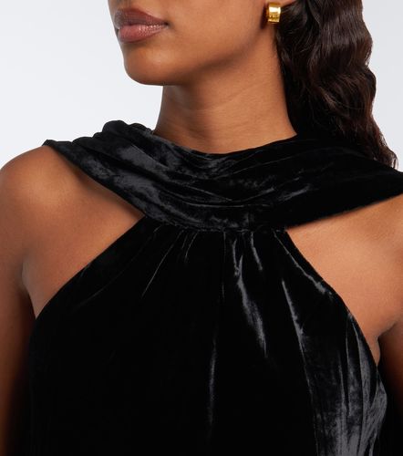 Top Scarlett de terciopelo drapeado - Simkhai - Modalova