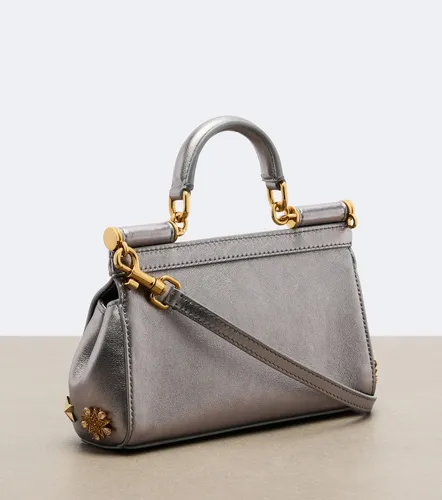 Borsa a mano Sicily Small in pelle - Dolce&Gabbana - Modalova