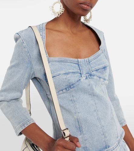 Vanio bleached denim top - Isabel Marant - Modalova