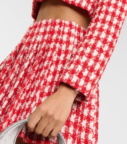 Houndstooth boucle jacket - Self-Portrait - Modalova