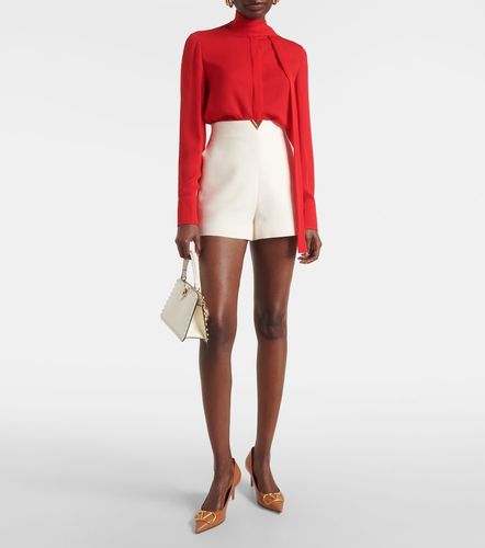 Bow-detail silk blouse - Valentino Garavani - Modalova