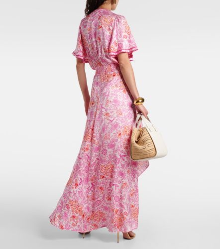 Abito lungo Mabelle in satin - Poupette St Barth - Modalova