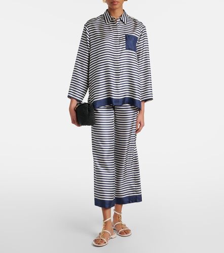 Pantalones anchos Nine de seda a rayas - 'S Max Mara - Modalova
