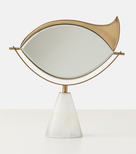 Specchio da tavolo Lito in marmo - L'Objet - Modalova