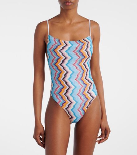 Costume intero con lamé a zig-zag - Missoni - Modalova
