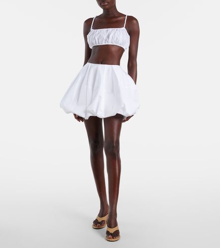 Alaïa Top de algodón fruncido - Alaia - Modalova