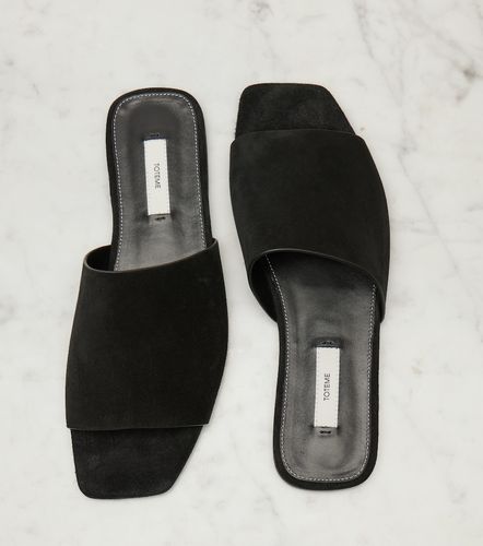 Toteme Suede slides - Toteme - Modalova