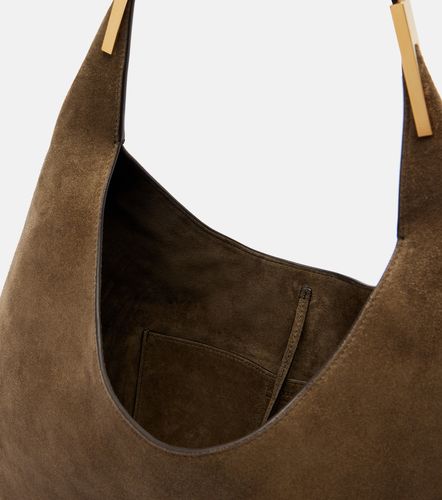 Florence Medium suede shoulder bag - Savette - Modalova