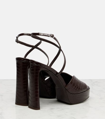 Karli 125 croc-effect platform sandals - Jimmy Choo - Modalova