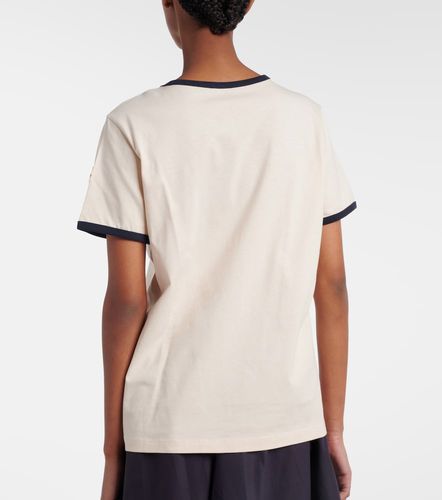 Camiseta de jersey de algodón - Moncler - Modalova