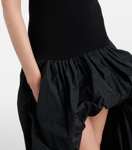 Abito lungo asimmetrico in crêpe e jersey - Stella McCartney - Modalova