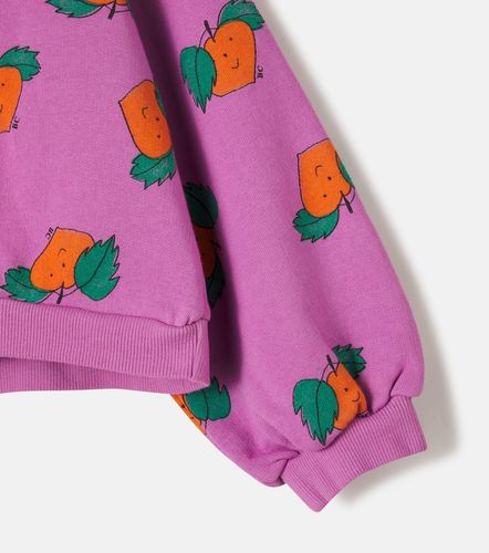 Sudadera cropped Tangerine de algodón - Bobo Choses - Modalova