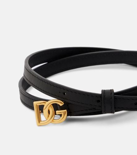 Dolce&Gabbana DG leather belt - Dolce&Gabbana - Modalova