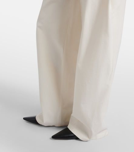 Pantaloni barrel Galileo in cotone e seta - The Row - Modalova