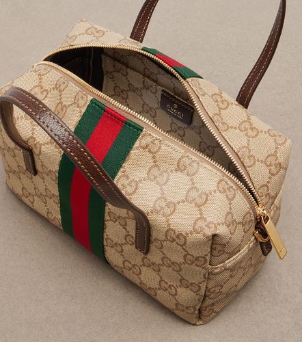 Gucci Mini GG canvas top-handle bag - Gucci - Modalova