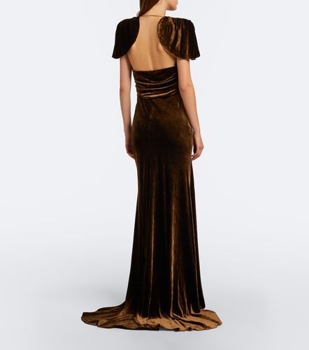 Bustier-Robe Charisse aus Samt - Ralph Lauren Collection - Modalova