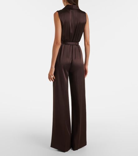 Mono de satén con cinturón - Max Mara - Modalova